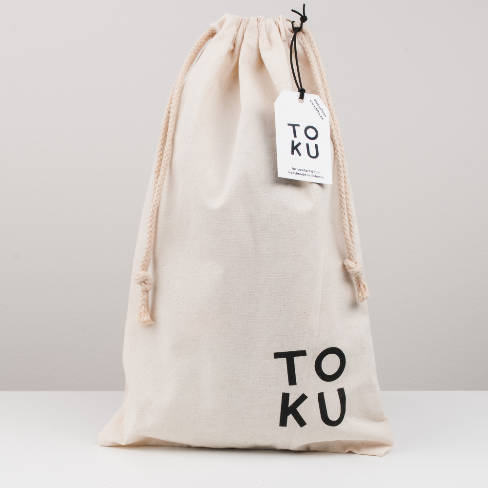 Shoebag with TOKU logo